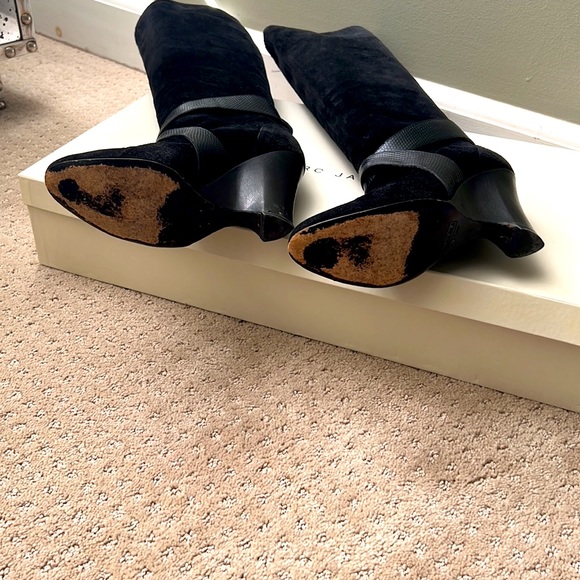 Original box with dust cover, Vintage Marc Jacobs Black Suede Boots. - Picture 7 of 9